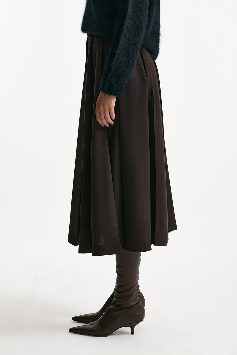 Gonna midi HENRIQUE bordeaux donna Department five - 2