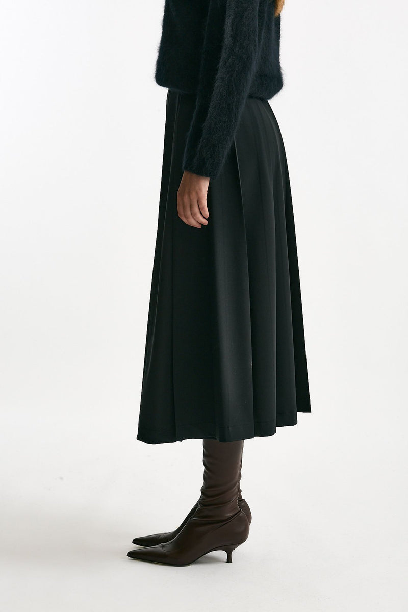 Gonna midi HENRIQUE nero donna Department five - 3