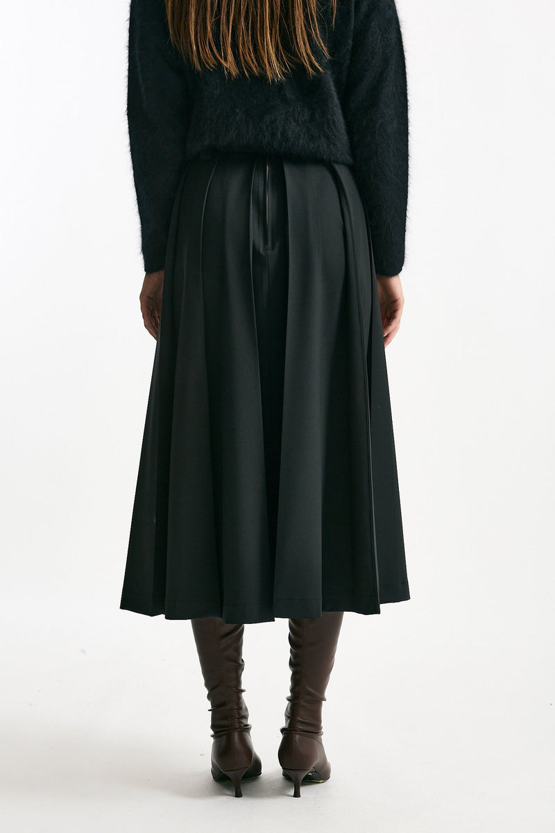 Gonna midi HENRIQUE nero donna Department five - 4