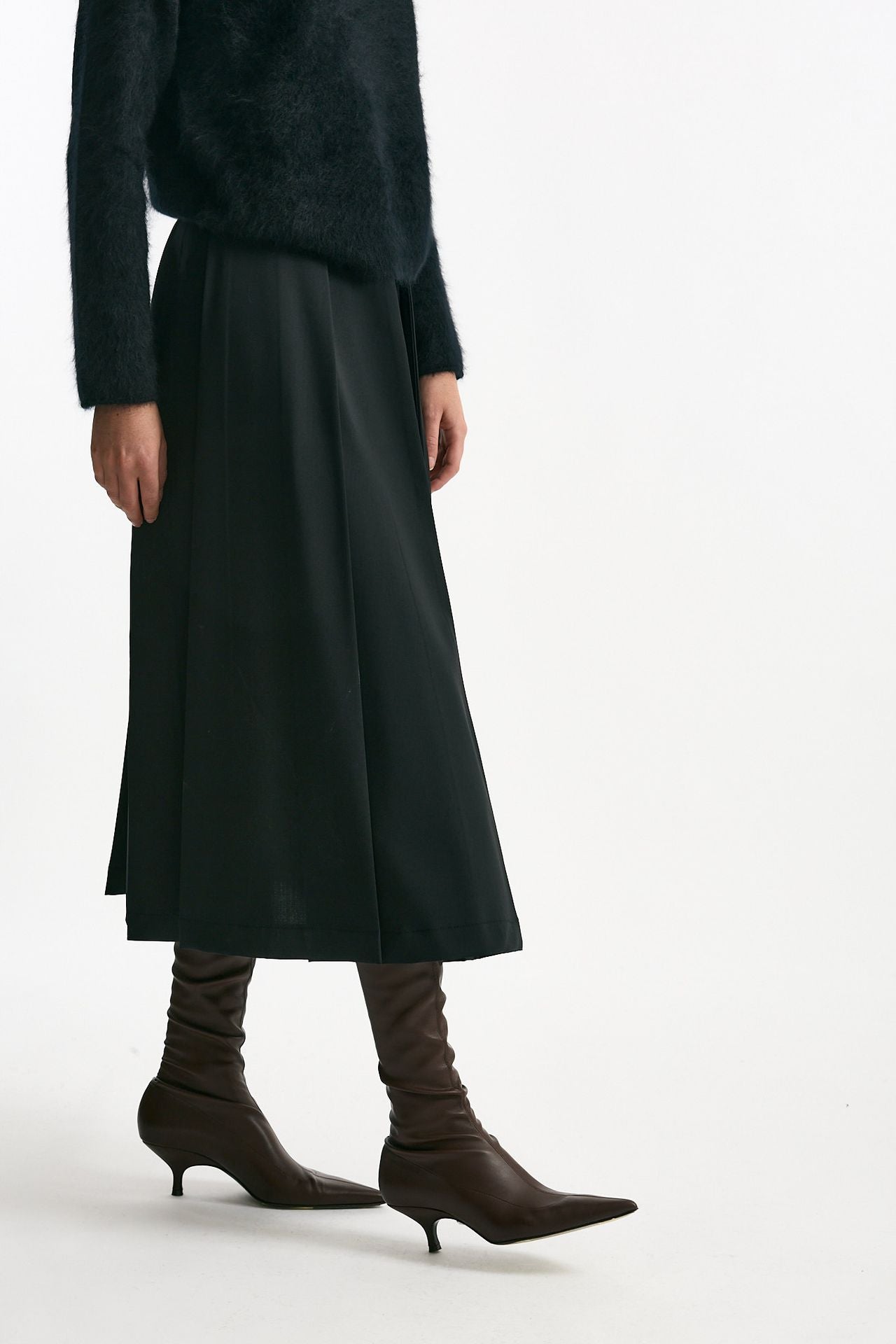 Gonna midi HENRIQUE nero donna Department five - 1