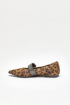 ballerine in pelle fantasia animalier donna Dondup - 4