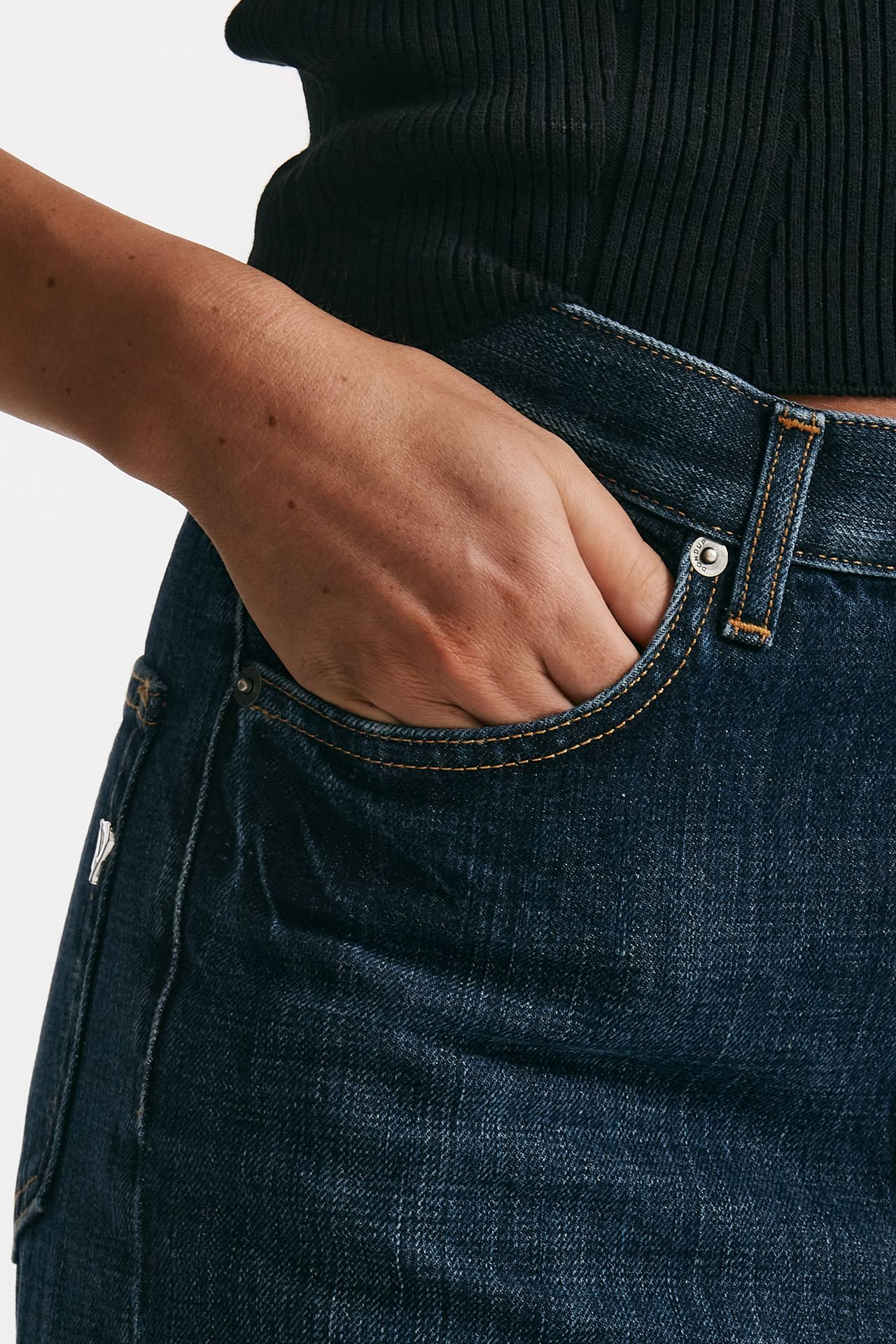 jeans loose bessie lavaggio scuro donna Dondup - 6