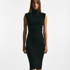 gonna in maglia nero elastico in vita donna Dondup - 6