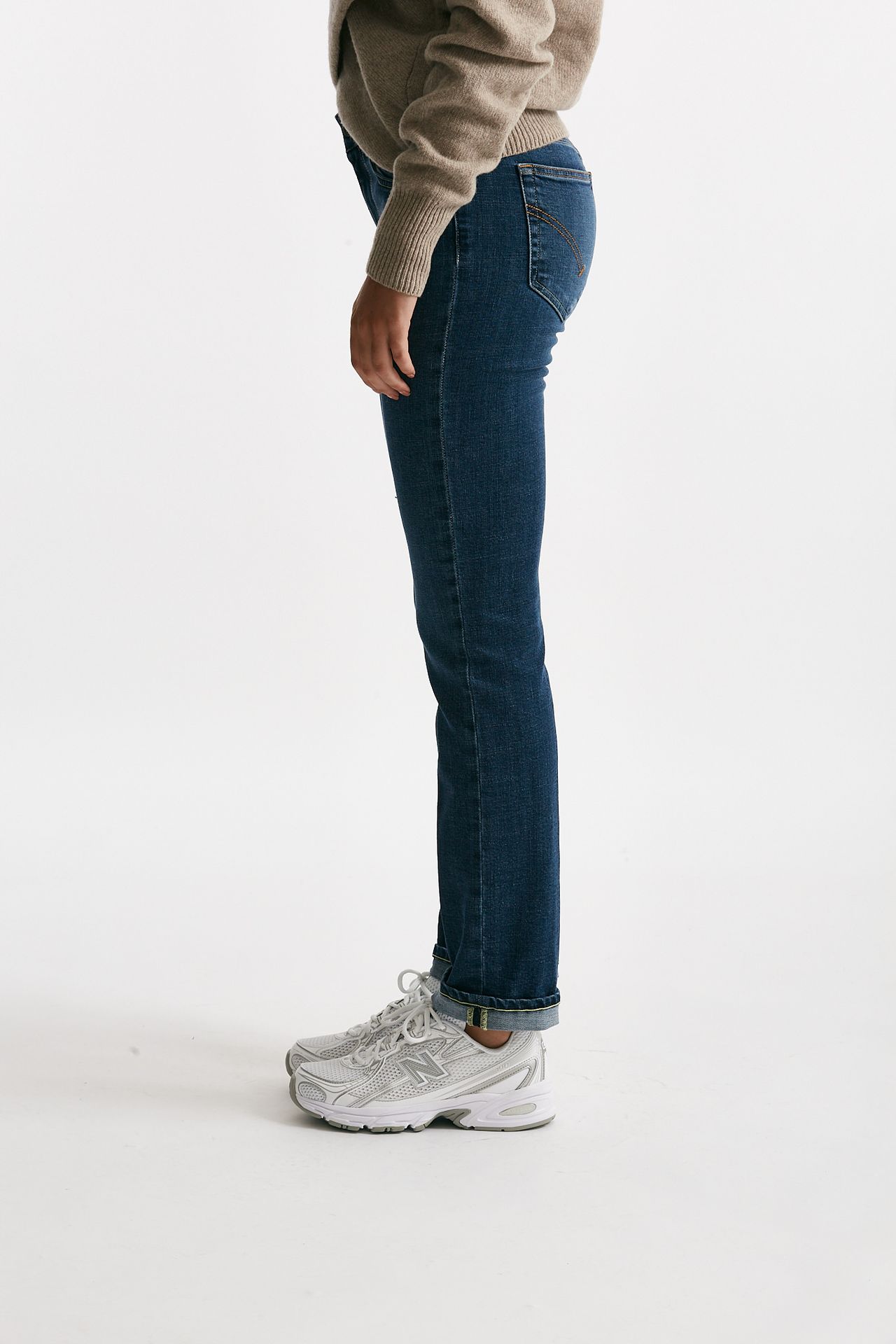 jeans regular sue lavaggio medio chiaro donna Dondup - 2