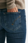 jeans regular sue lavaggio medio chiaro donna Dondup - 7