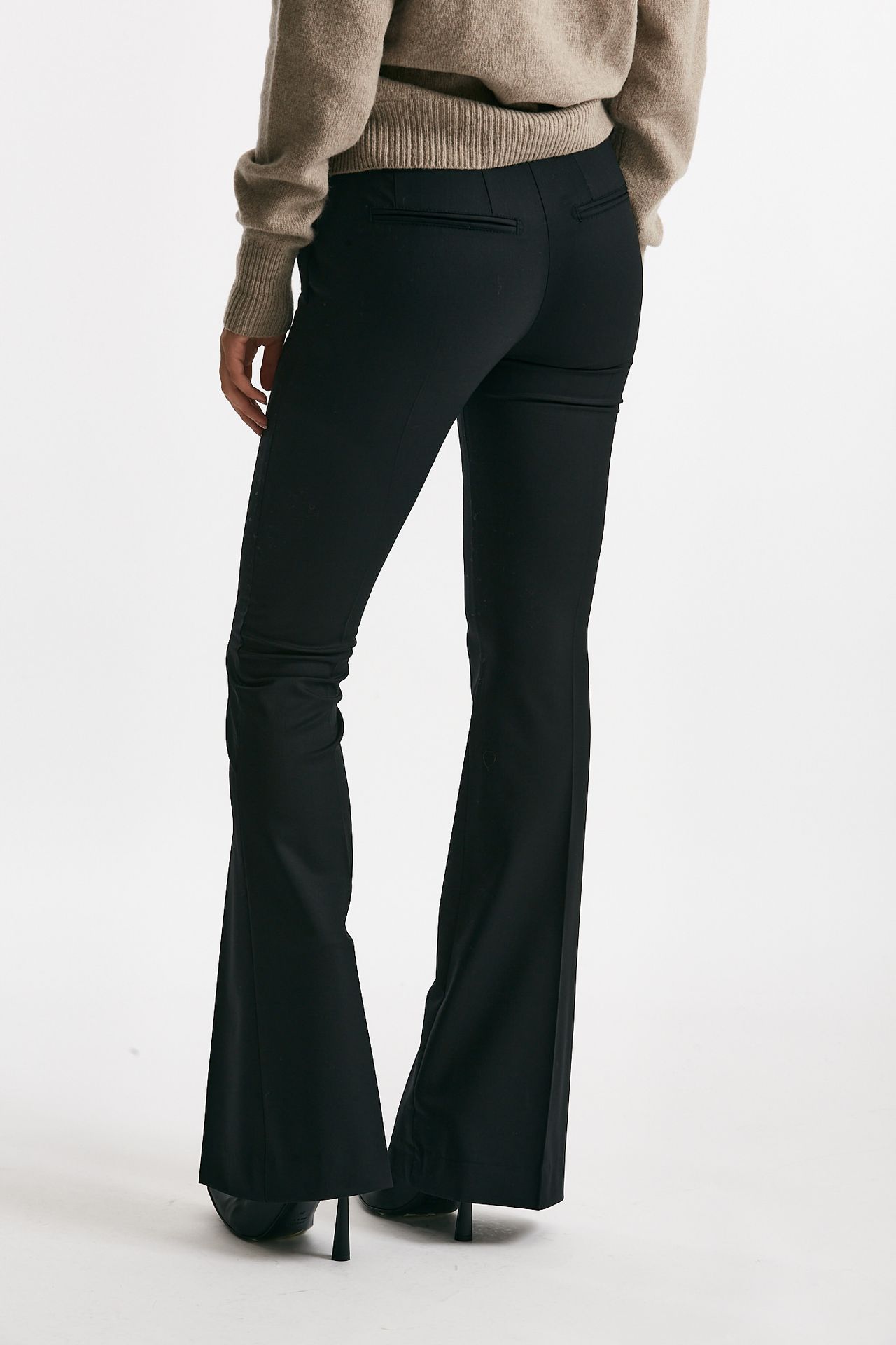 pantalone bootcut lexi nero donna Dondup - 3
