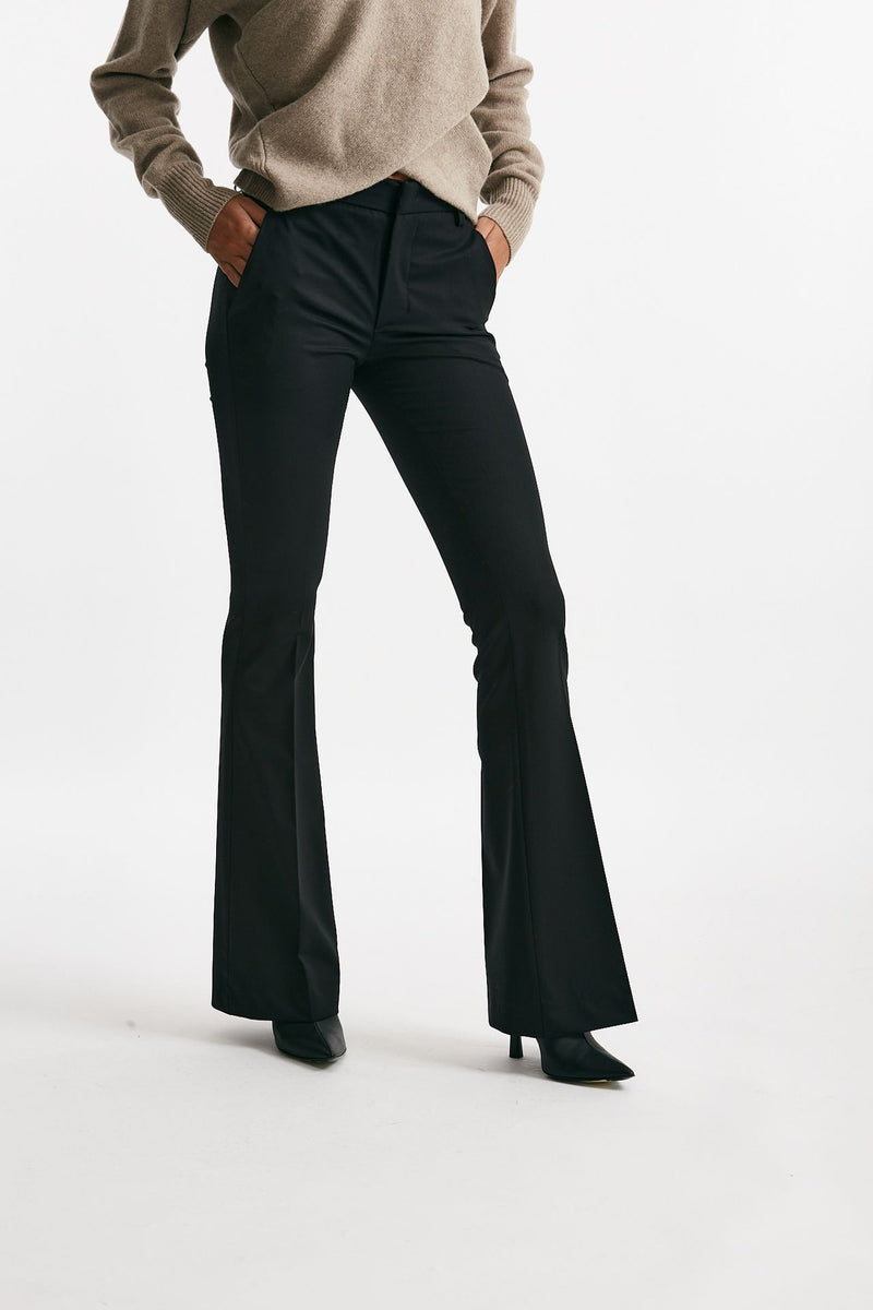 pantalone bootcut lexi nero donna Dondup - 5