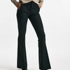 pantalone bootcut lexi nero donna Dondup - 7