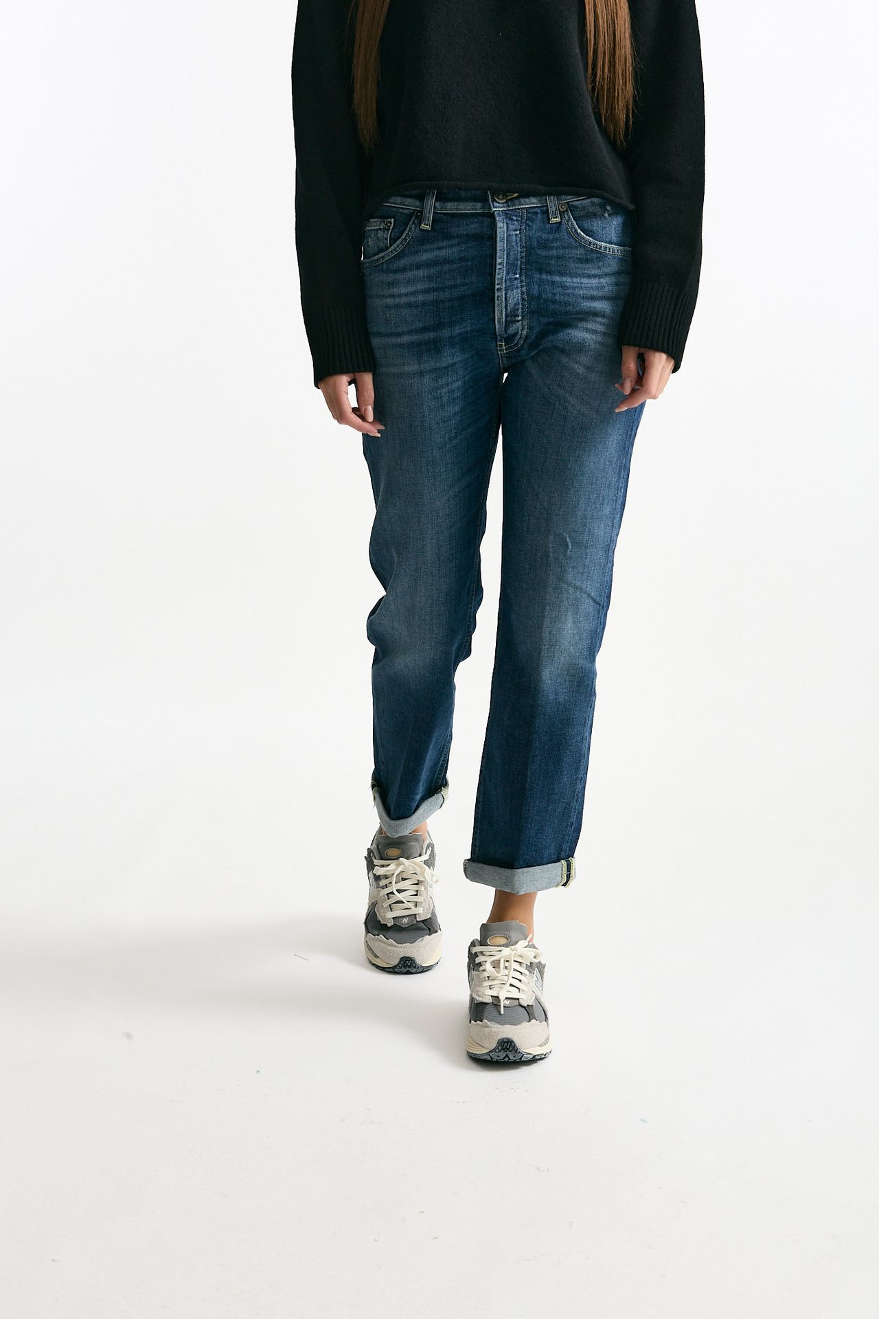 Jeans regular ICON Lavaggio medio donna Dondup - 1