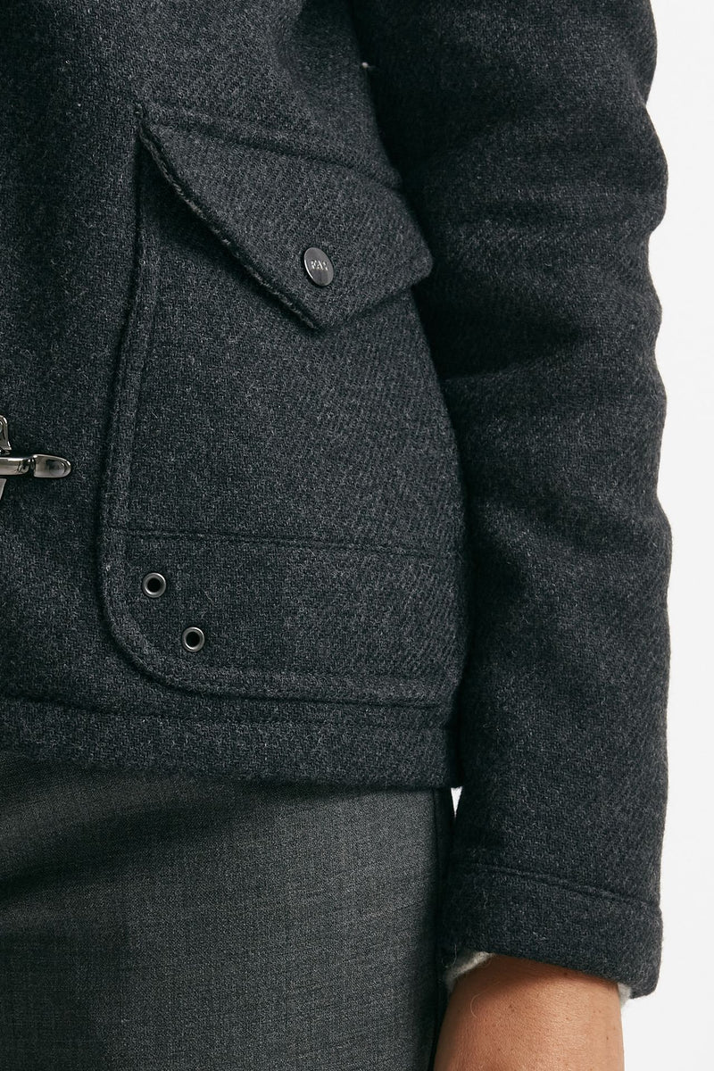 giaccone tre ganci corto antracite donna Fay - 6