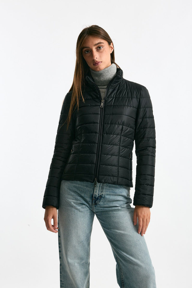 Cappa con giacca imbottita antracite donna Fay - 9