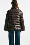 Piumino corto cioccolato donna Fay - 3