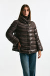 Piumino corto cioccolato donna Fay - 2