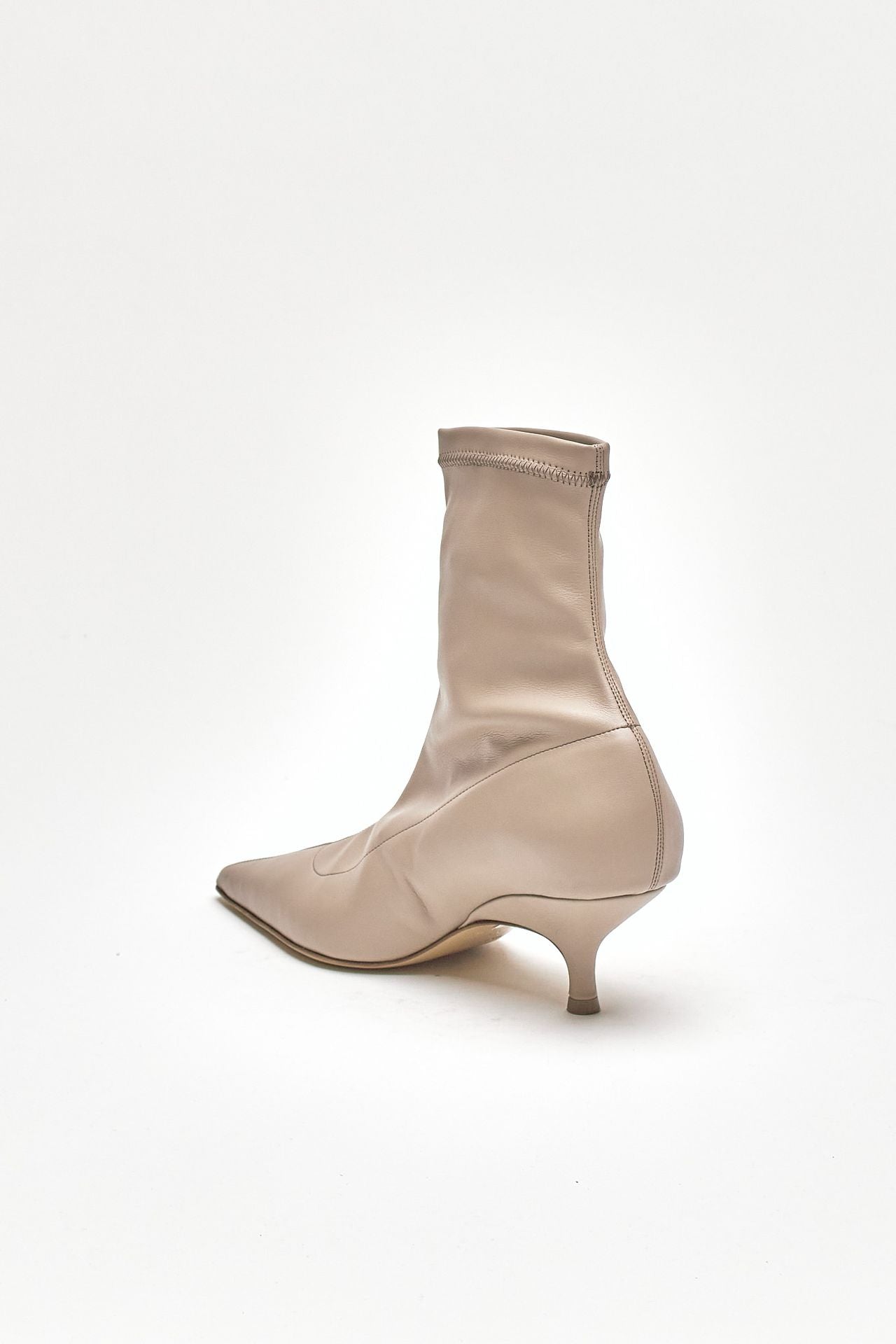 stivaletti mia in pelle sintetica beige donna Gia borghini - 3