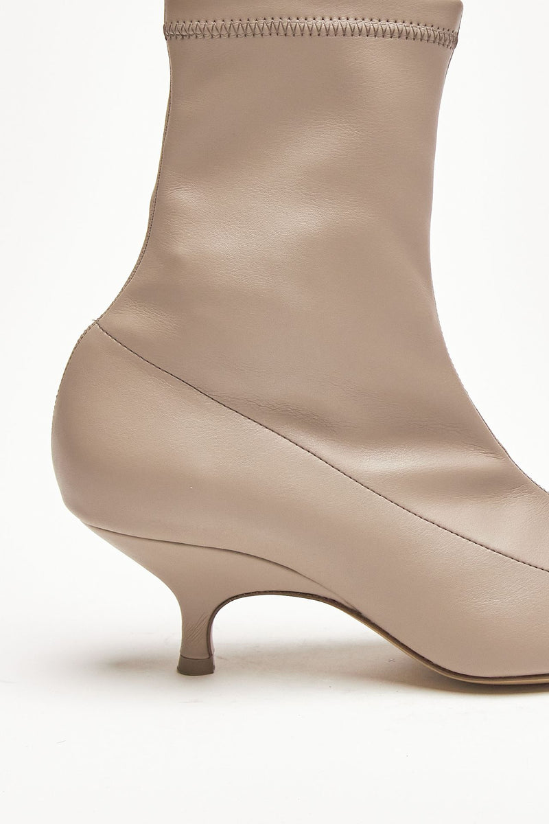 stivaletti mia in pelle sintetica beige donna Gia borghini - 6