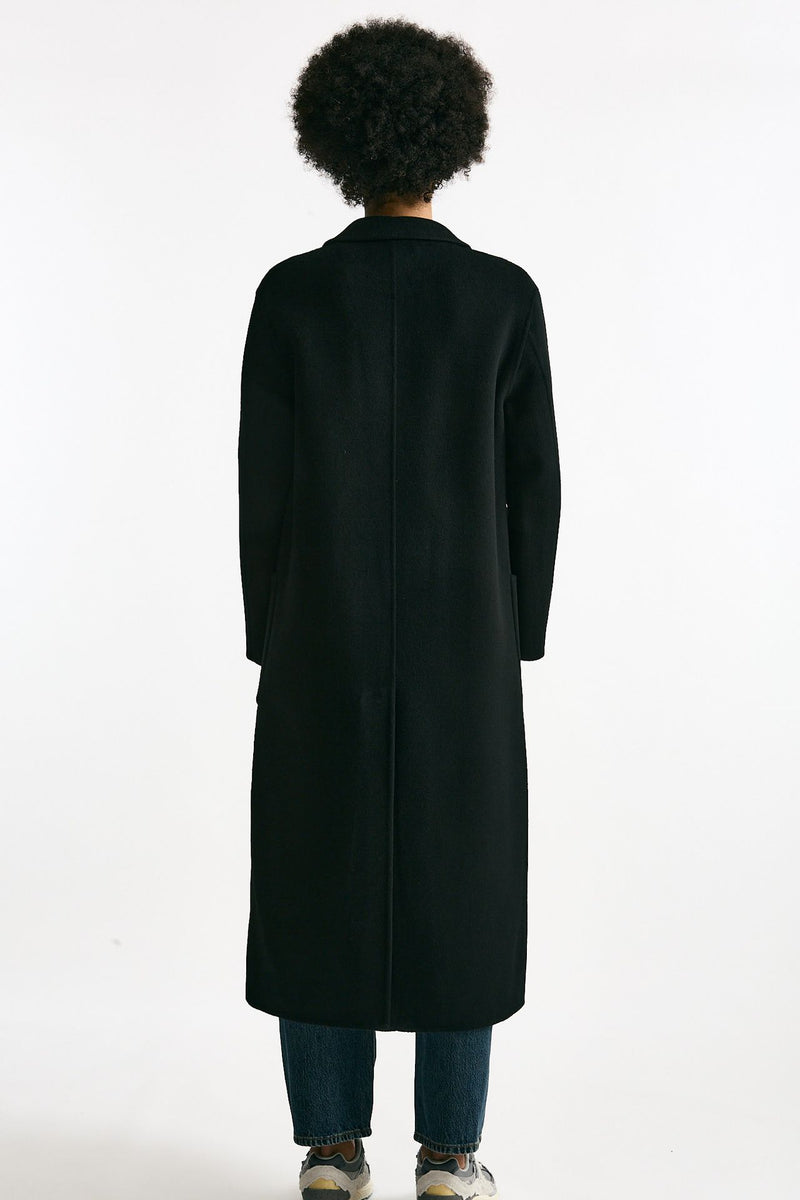 Cappotto doppiopetto nero donna Grifoni - 3