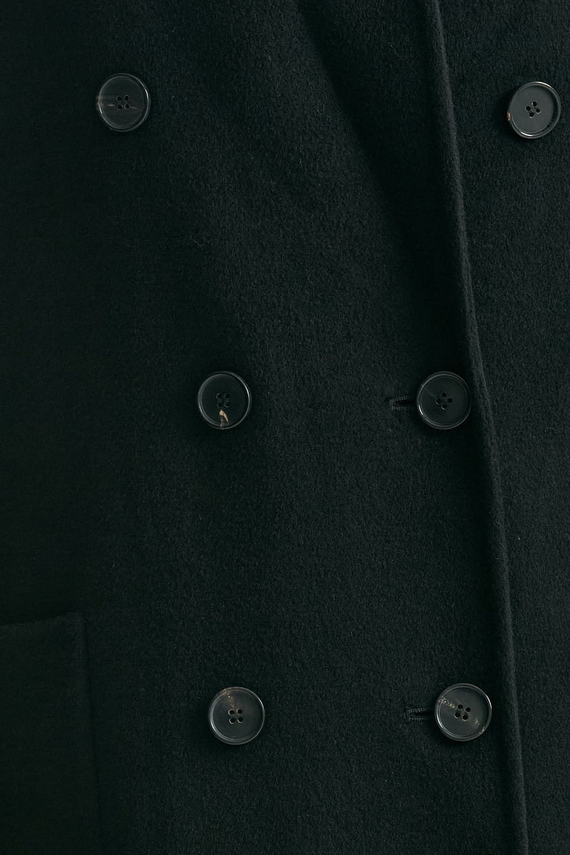 Cappotto doppiopetto nero donna Grifoni - 6