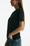 T-shirt basica nero donna Grifoni - 3