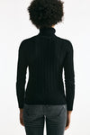 Maglia a trecce in cashmere nero donna Grifoni - 4