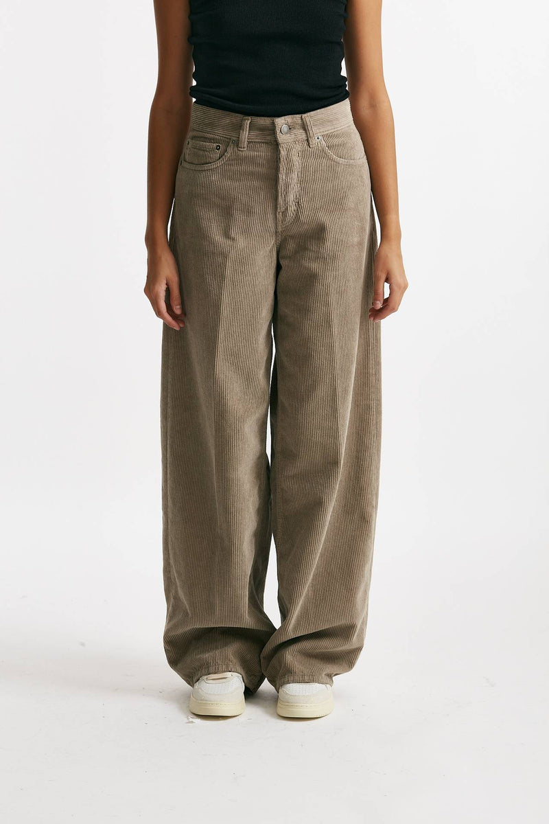 pantalone bethany boy fit over tortora donna Haikure - 1