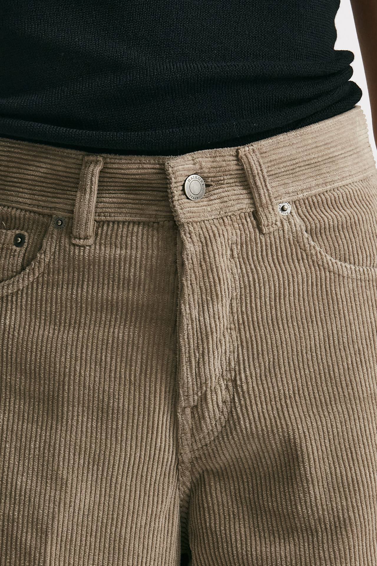 pantalone bethany boy fit over tortora donna Haikure - 4