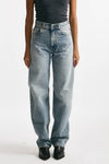 jeans barrel bibi lavaggio medio chiaro donna Haikure - 1
