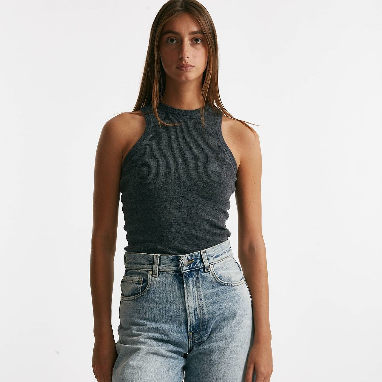 tank top antracite donna Haikure - 5