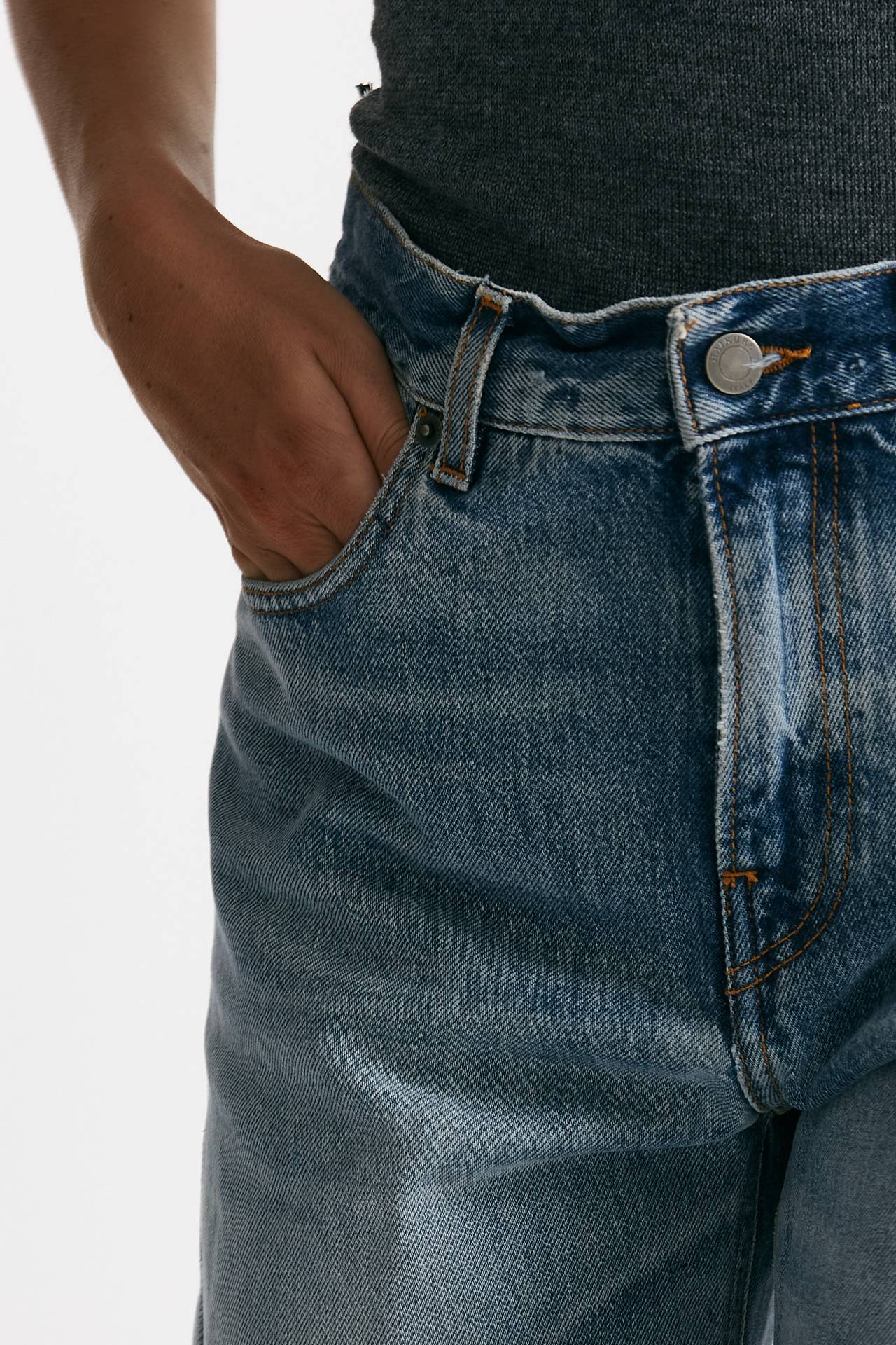 jeans boyfit bonnie lavaggio medio chiaro donna Haikure - 5