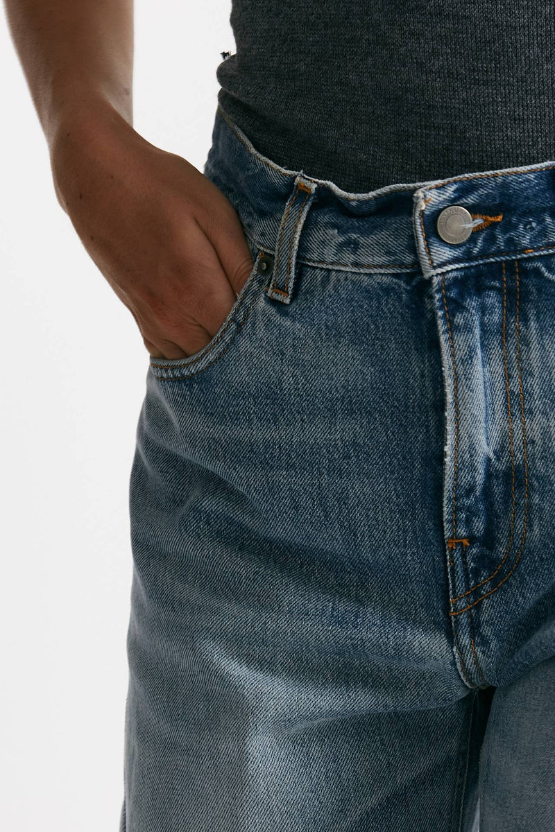 jeans boyfit bonnie lavaggio medio chiaro donna Haikure - 5