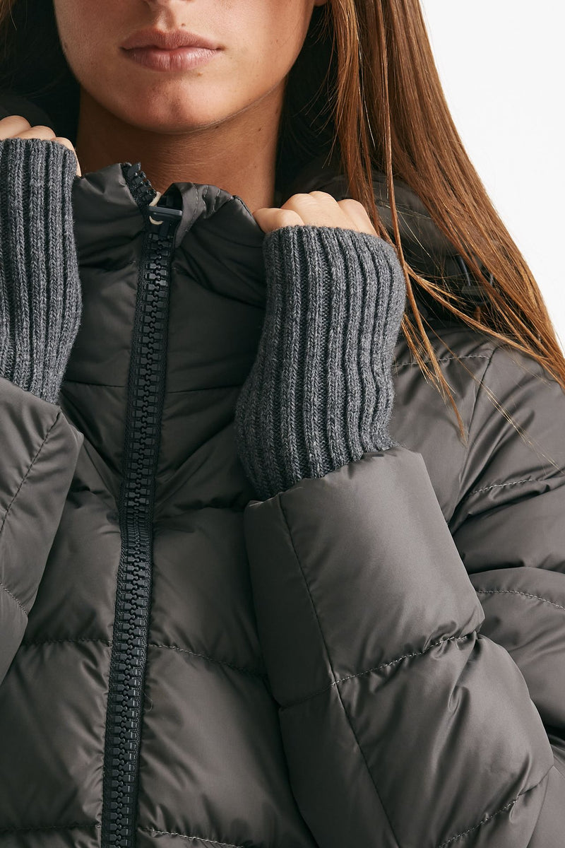 piumino midi CHAMONIX antracite donna Herno - 4