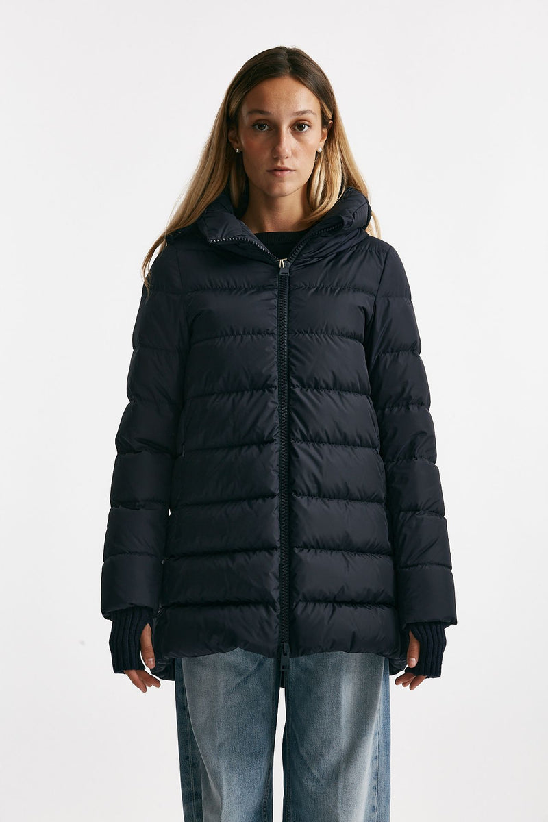 piumino midi CHAMONIX blu donna Herno - 1