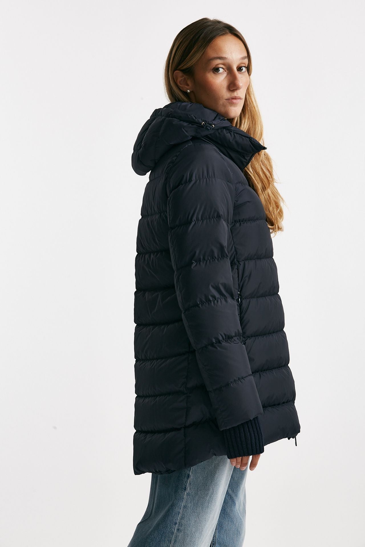 piumino midi CHAMONIX blu donna Herno - 4