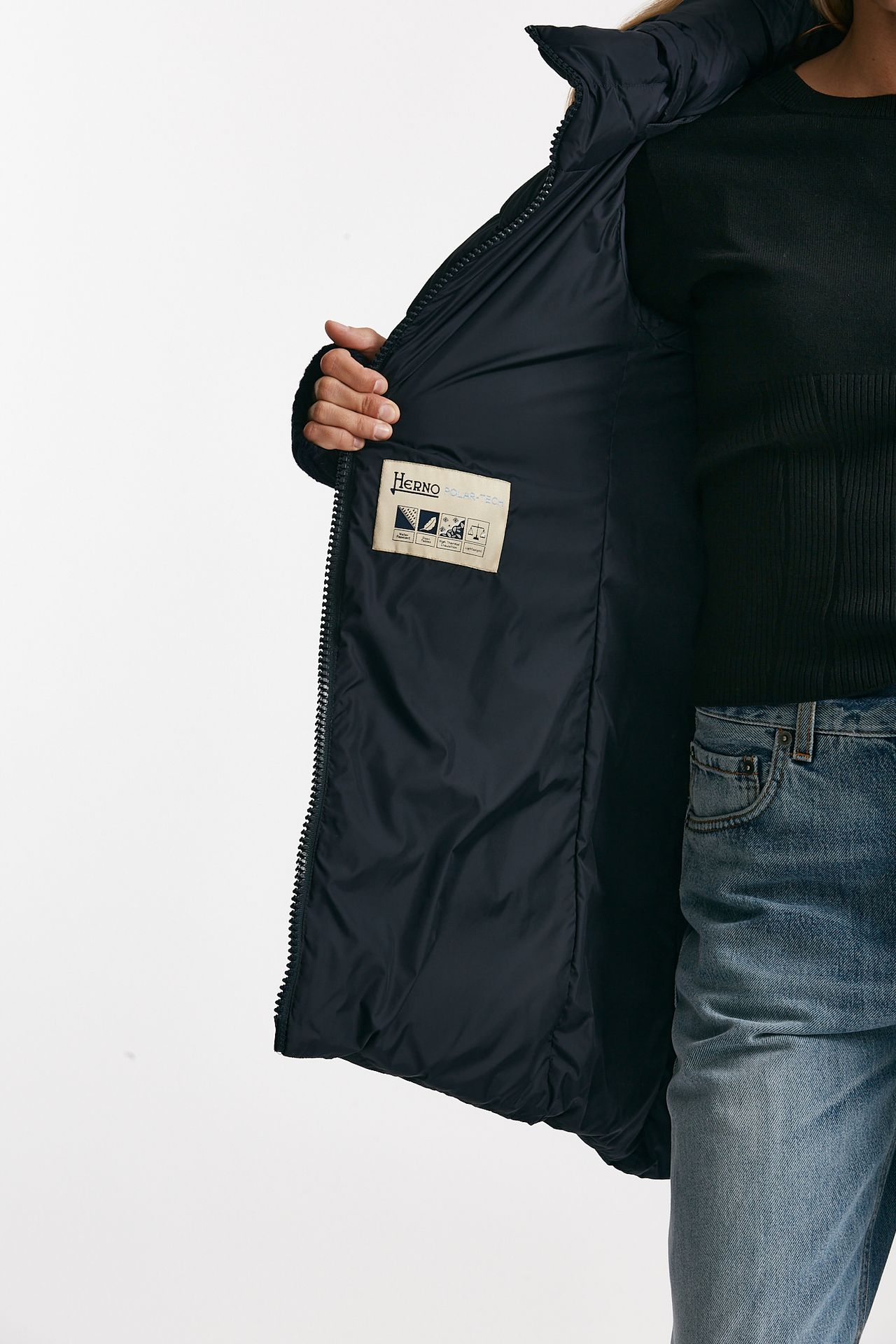 piumino midi CHAMONIX blu donna Herno - 5