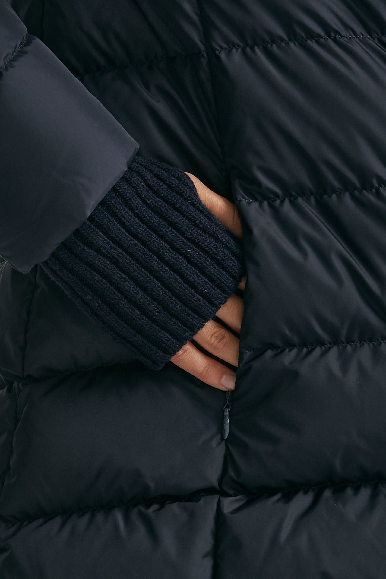 piumino midi CHAMONIX blu donna Herno - 7