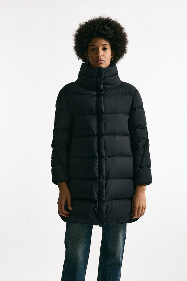 Piumino midi nero donna Herno