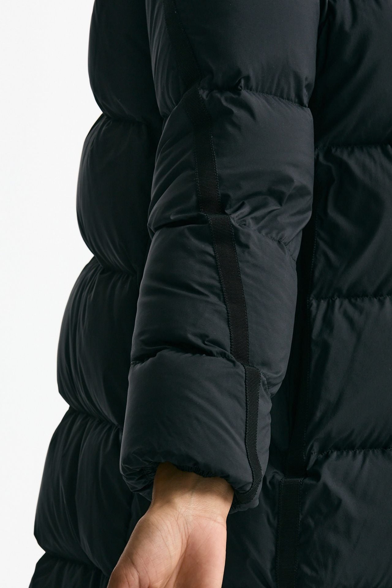 Piumino midi nero donna Herno - 9