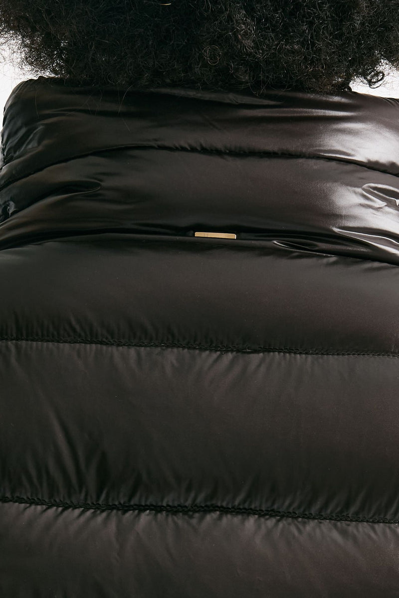 Piumino corto cioccolato donna Herno - 5