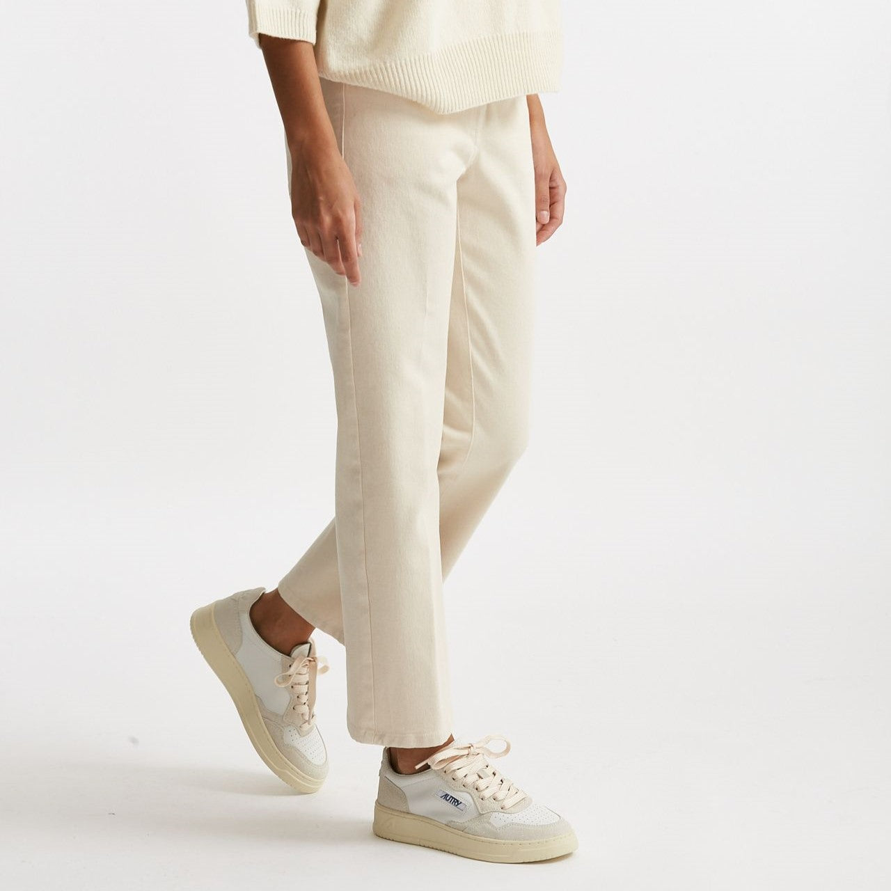 Jeans regular MAYA panna donna Incotex - 7