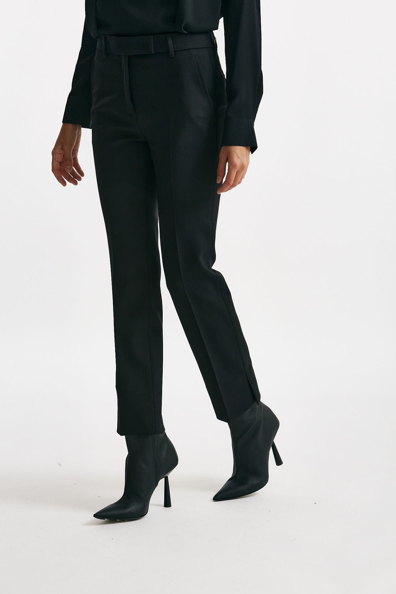 Pantalone slim KIMAMA nero donna Incotex - 2