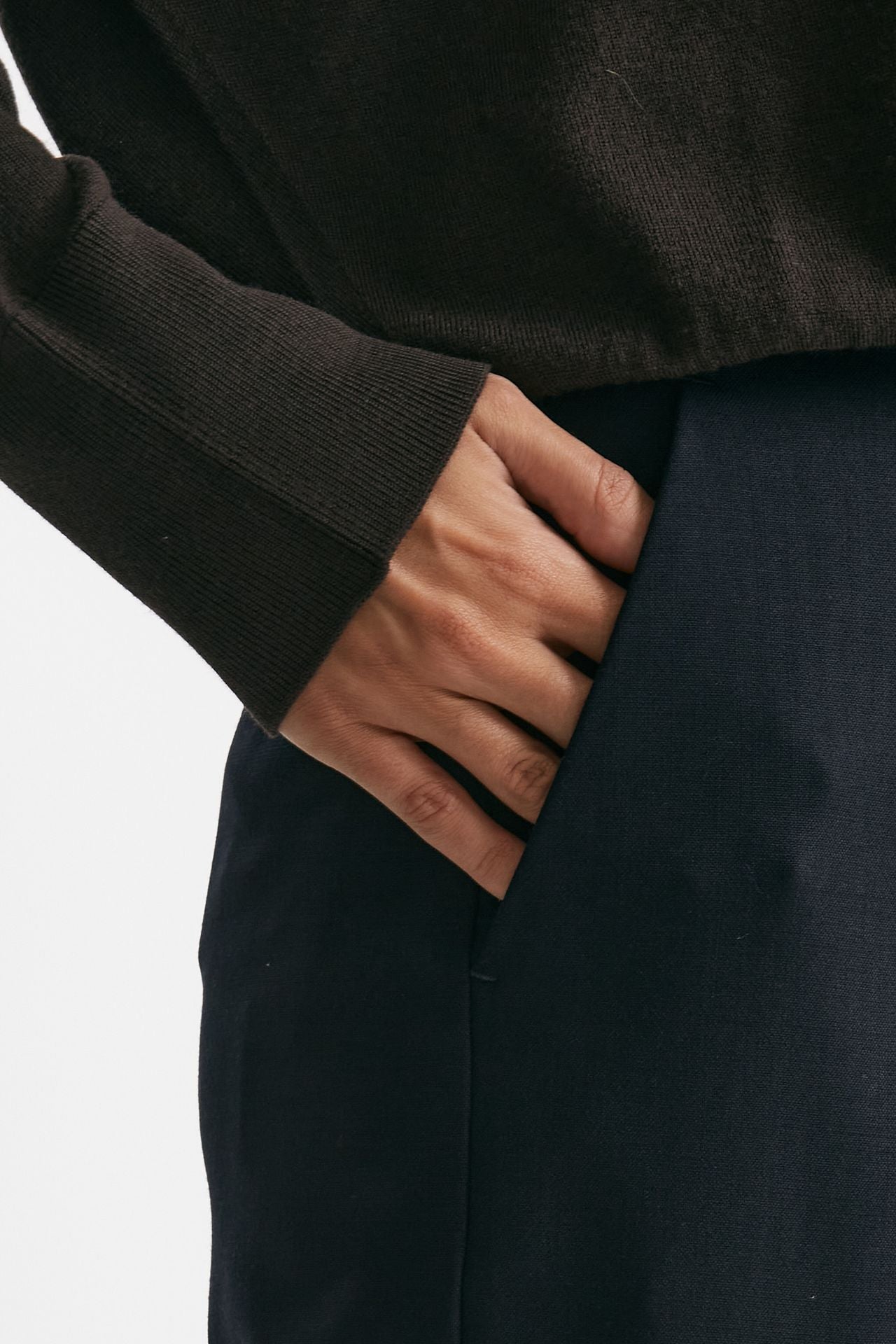 Pantalone ampio ARLYS blu donna Incotex - 5