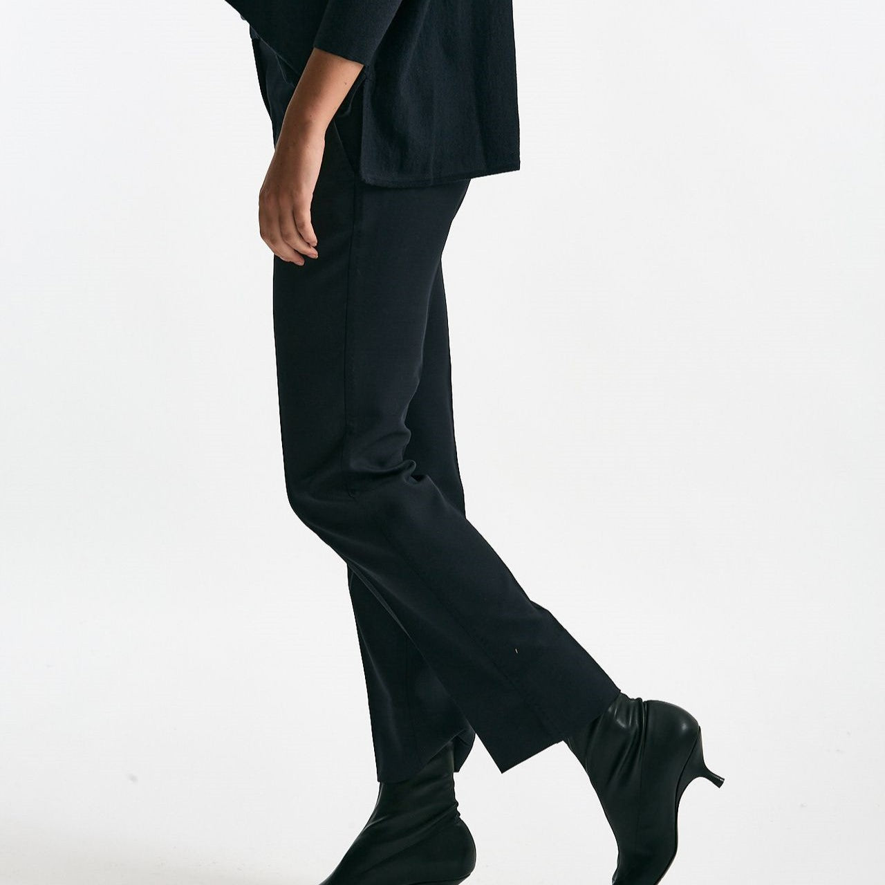 Pantalone slim KIMAMA blu donna Incotex - 7