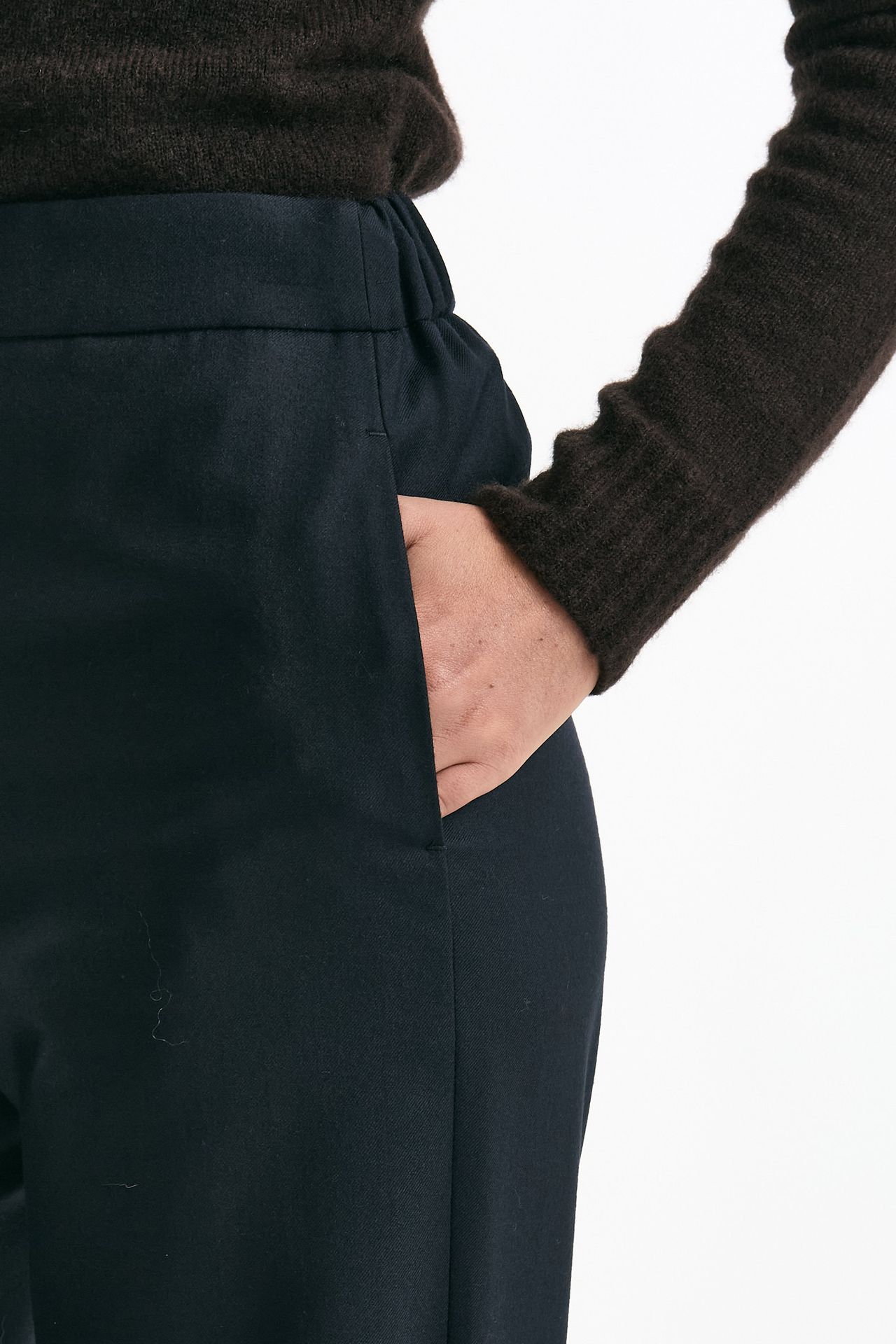 Pantalone ampio IVY blu donna Incotex - 6