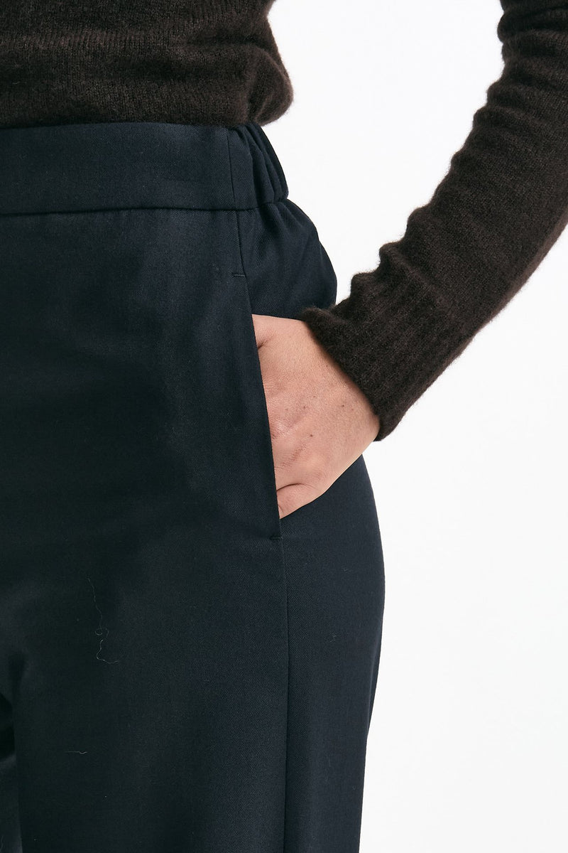 Pantalone ampio IVY blu donna Incotex - 6