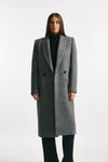 Cappotto over grigio melange donna Iro - 2