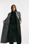 Cappotto over grigio melange donna Iro - 1