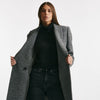 Cappotto over grigio melange donna Iro - 9