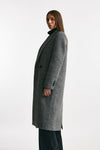 Cappotto over grigio melange donna Iro - 5
