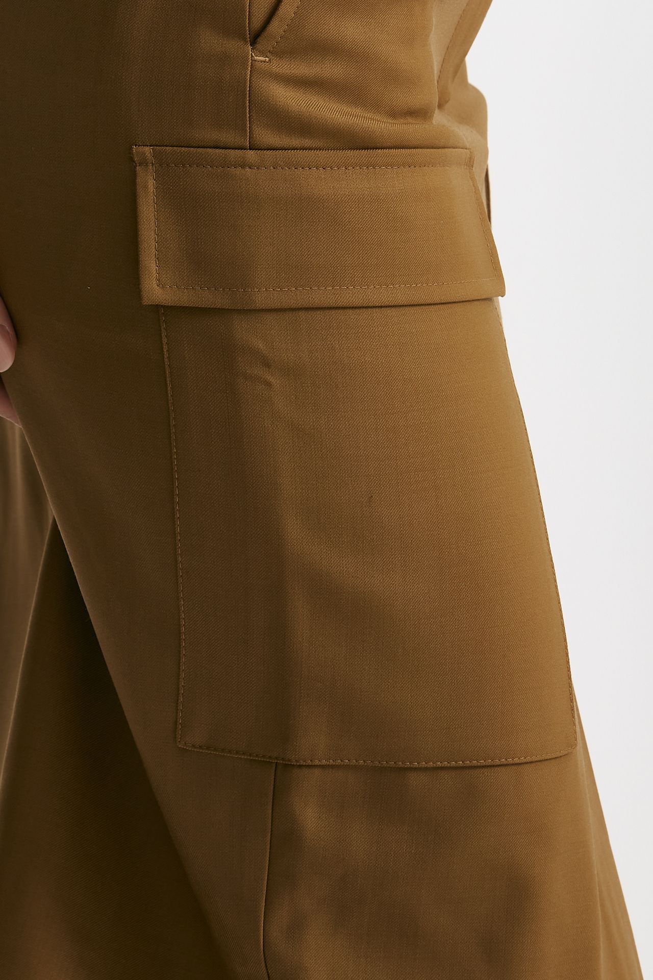 Gonna midi vita alta cammello donna Iro - 7