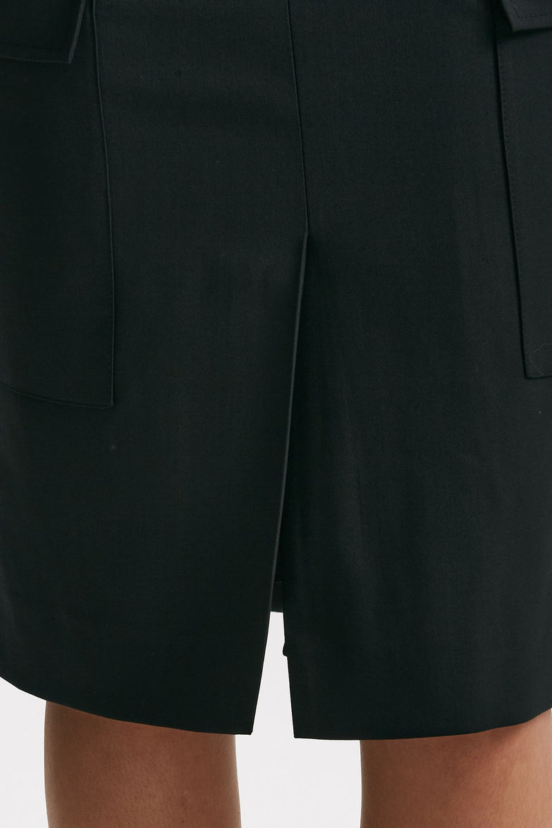 Gonna midi vita alta nero donna Iro - 6