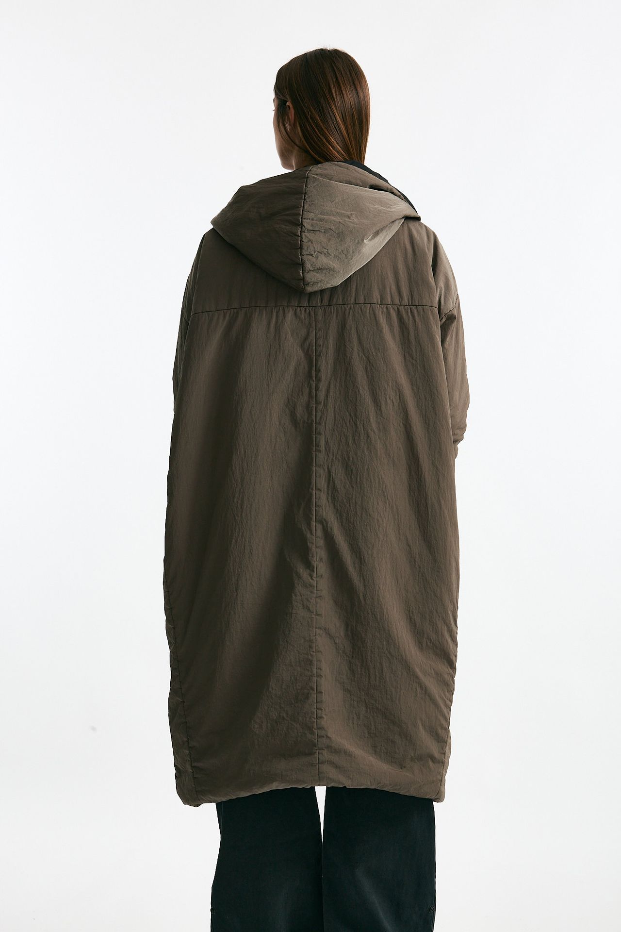 Giubbino lungo impermeabile reversibile donna Kimo no - rain - 4